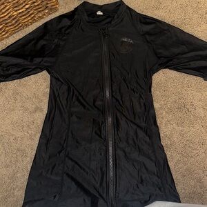 Rip Curl Black Wetsuit Top / Surf Jacket Size 8